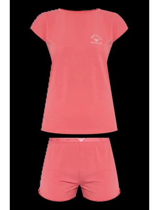 Dámské pyžamo 164794 4R223 05373 korálové - Emporio Armani