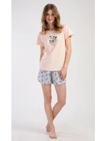 Dámské pyžamo šortky Zebra Dámské pyžamo šortky Zebra