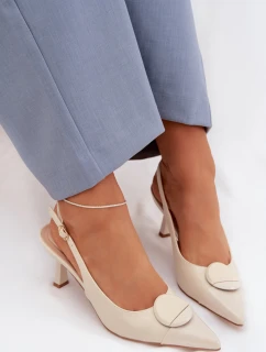 Sandály na podpatku  model 225219 Step in style