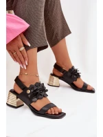 Sandály na podpatku  model 225348 Step in style