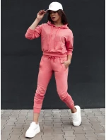 TRENDHOOD dámská korálová mikina s kapucí FashionStreet BY1309