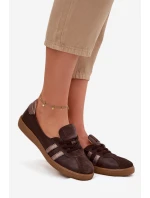 Kožené semišové dámské polobotky typu barefoot Zazoo N1341 čokoládové Kožené semišové dámské polobotky typu barefoot Zazoo N1341 čokoládové