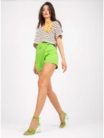 DHJ šortky SN 15776.01P světle zelená DHJ šortky SN 15776.01P světle zelená