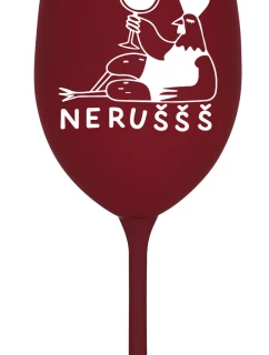 NERUŠŠŠ - bordó sklenice na víno 350 ml