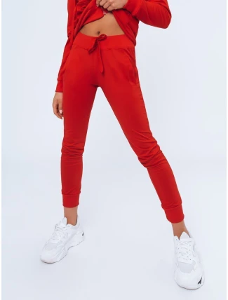 Dámské tepláky LARA červená FashionStreet UY0954