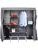 168x45x172CM TEXTILNÍ ZAHRADNICTVÍ Tmavě šedá 45238