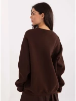 Mikina MJ BL H2501.75 tmavě hnědá