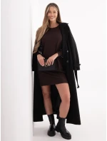 RV SK šaty A1064.95 tmavě hnědé RV SK šaty A1064.95 tmavě hnědé