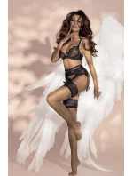 Podvazkový pás V-10712 černý - Axami