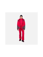Rossignol Blackside Fleece Fz mikina červená Rossignol Blackside Fleece Fz mikina červená