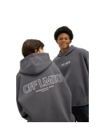 Yourturn unisex mikina s kapucí šedá PO1950124C