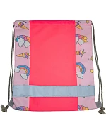 Korntex GYMACT Dětský sportovní vak "Action" 76.MACT neon pink/unicorn