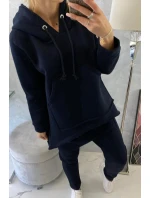 Sada pytlovitých kalhot tmavě modrá