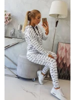 Sada s potiskem bílá Sada s potiskem bílá