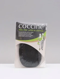 Coccine Latex Leather Heel Black