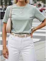 STARZ dámské bavlněné tričko mint FashionStreet RY2544