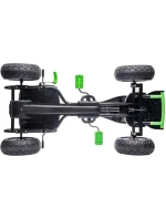 MOTOKÁROVÉ ŠLAPACÍ AUTO ENERO 18 ČERNÉ A ZELENÉ