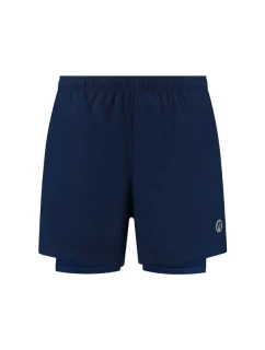 Rogelli šortky 2 v 1 ESSENTIAL modré 2XL