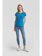 Fruit of the Loom Lady-Fit Valueweight T Dámské tričko 16.1372 vintage heather navy Fruit of the Loom Lady-Fit Valueweight T Dámské tričko 16.1372 vintage heather navy