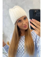 Dámská čepice Rebecca K345 bílá