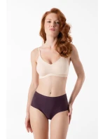 Tmavě švestkový jednoduchý maxi spodní díl - Julimex