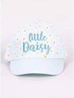 Dětská kšiltovka CZD-0567G-A100 sv. modrá s kytičkami - YoClub Dětská kšiltovka CZD-0567G-A100 sv. modrá s kytičkami - YoClub