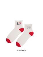 Vzorované netlačící ponožky Steven art.099 35-40