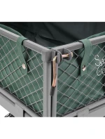 ZAHRADNÍ VOZÍK S PŘÍVĚSEM NA KOLEČKÁCH 270 KG