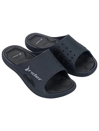 Pánské sportovní žabky Rider Bay XIV Ad pohodlné šedé pantofle