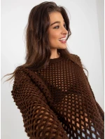 BA SW 9006 jumper.38P tmavě hnědá