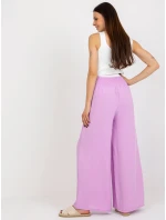 Kalhoty DHJ SP 8390.70 světle fialové
