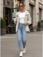 Dámská přechodná bunda BELART bílá FashionStreet TY4272