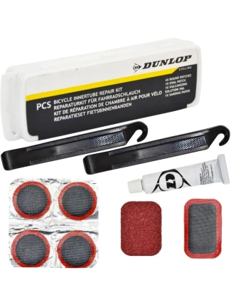 Sada na opravu trubek Záplata a lepidlo 9 kusů Dětský box DUNLOP
