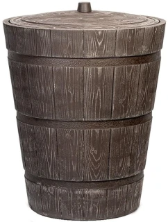 Sud na dešťovou vodu RUSTICO 275L UMBRA WOOD dětské