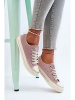 Dámské nízké tenisky Big Star Růžové