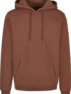 New Morning Studios NM 010 Unisex mikina s kapucí 57.0010 chocolate brown