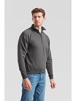 Fruit of the Loom Premium Zip Neck Sweat Mikina s 1/4 zipem 16.2032 black