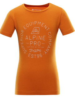 Dětské bavlněné triko ALPINE PRO DEWERO autumn maple varianta pb
