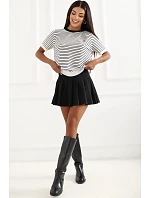 Svetr s krátkým rukávem model 230141 Italy Moda Svetr s krátkým rukávem model 230141 Italy Moda