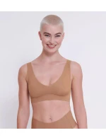 Dámská podprsenka ZERO Feel 2.0 Bralette - BROWN - hnědá 00CM - SLOGGI