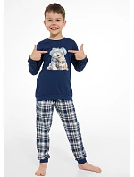Pyžamo Cornette Young Boy 966/185 Home Friends, délka rukávů 134–164