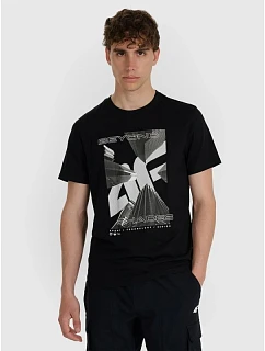 Pánské tričko 4F 4FRAW25TTSHM3258-20S