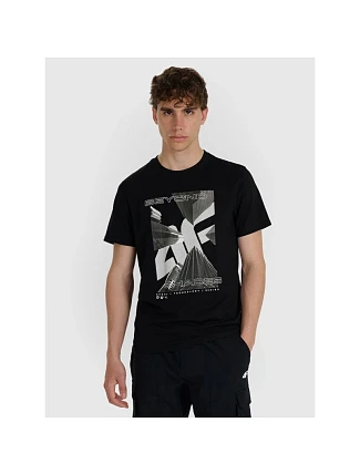 Pánské tričko 4F 4FRAW25TTSHM3258-20S