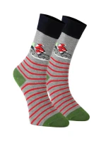 Vánoční unisex ponožky na dárek – set 3 párů mix barev