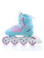 SMJ sport 2v1 Jr Lili nastavitelné kolečkové brusle SMJ sport 2v1 Jr Lili nastavitelné kolečkové brusle