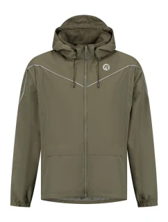 Rogelli bunda do deště ESSENTIAL zelená 2XL