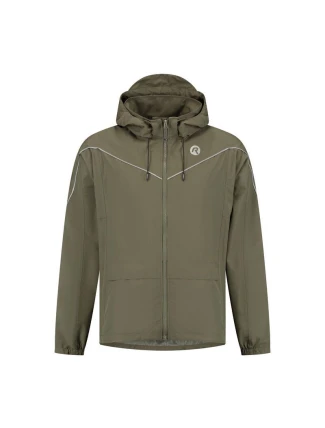 Rogelli bunda do deště ESSENTIAL zelená 2XL