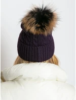 Dámská čepice AT CZ 173501.44 tmavě fialová Dámská čepice AT CZ 173501.44 tmavě fialová