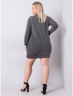 Šaty RV SK 6296.99 tmavě šedá Šaty RV SK 6296.99 tmavě šedá