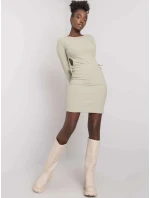 Dámské šaty LK SK 508687.17P pistáciové - Lakerta